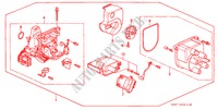 DISTRIBUTEUR(TEC) voor Honda CIVIC COUPE LSI 2 deuren 5-versnellings handgeschakelde versnellingsbak 1995