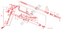 P.S. VERSNELLING BOX(RH) voor Honda CIVIC COUPE BASIC 2 deuren 4-traps automatische versnellingsbak 1995
