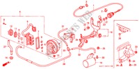 AUTOMATISCHE CRUISE/OPENING PLUG(1) voor Honda PRELUDE 2.3I 2 deuren 5-versnellings handgeschakelde versnellingsbak 1994
