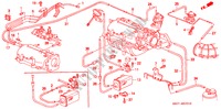 INSTALLATIEPIJP/SLANGEN(2) voor Honda PRELUDE 2.3I 2 deuren 5-versnellings handgeschakelde versnellingsbak 1994