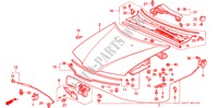 KAP voor Honda PRELUDE DOHC VTEC 2 deuren 5-versnellings handgeschakelde versnellingsbak 1993