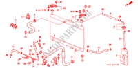 RADIATOR SLANG voor Honda PRELUDE 2.3I 2 deuren 5-versnellings handgeschakelde versnellingsbak 1992
