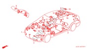 BEDRADINGSBUNDEL(LH) voor Honda CIVIC 1.8VTI 5 deuren 5-versnellings handgeschakelde versnellingsbak 1997