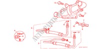 OLIEKOELER(DIESEL) voor Honda CIVIC 2.0ITD 5 deuren 5-versnellings handgeschakelde versnellingsbak 1998