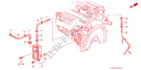 ONTLUCHTKAMER (DOHC VTEC) voor Honda CIVIC 1.8VTI 5 deuren 5-versnellings handgeschakelde versnellingsbak 1997