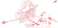 OVERSCHAKELSTANG/OVERSCHAKELHOUDER (DOHC) voor Honda CIVIC 1.8VTI 5 deuren 5-versnellings handgeschakelde versnellingsbak 1997