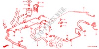 P.S. LEIDING(LH) (DIESEL) voor Honda CIVIC 2.0ITD 5 deuren 5-versnellings handgeschakelde versnellingsbak 1997
