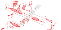 P.S. VERSNELLINGBOX(RH) voor Honda CIVIC 1.4I 5 deuren 5-versnellings handgeschakelde versnellingsbak 1997