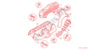 SPRUITSTUK(DIESEL) (1) voor Honda CIVIC 2.0ITD 5 deuren 5-versnellings handgeschakelde versnellingsbak 1997