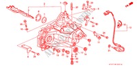 TRANSMISSIE BEHUIZING (DOHC) voor Honda CIVIC 1.8VTI 5 deuren 5-versnellings handgeschakelde versnellingsbak 1997