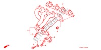 UITLAAT SPRUITSTUK (DOHC VTEC) voor Honda CIVIC 1.8VTI 5 deuren 5-versnellings handgeschakelde versnellingsbak 1997