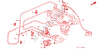VACUUMTANK/SLANGEN voor Honda CIVIC 1.8VTI 5 deuren 5-versnellings handgeschakelde versnellingsbak 1997