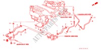 WATERSLANG(DOHC VTEC) voor Honda CIVIC 1.8VTI 5 deuren 5-versnellings handgeschakelde versnellingsbak 1997