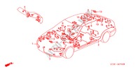 BEDRADINGSBUNDEL(LH) voor Honda CIVIC 1.4I          75PS 5 deuren 5-versnellings handgeschakelde versnellingsbak 1999