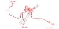 EGR KLEP PIJP(DIESEL) voor Honda CIVIC 2.0ITD 5 deuren 5-versnellings handgeschakelde versnellingsbak 2000