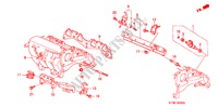 INLAAT SPRUITSTUK (1.6L SOHC VTEC) voor Honda CIVIC ES 5 deuren 5-versnellings handgeschakelde versnellingsbak 1999