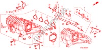 INLAAT SPRUITSTUK(SOHC) voor Honda CIVIC 1.4I 5 deuren 4-traps automatische versnellingsbak 1999