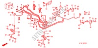 REMVOERINGEN(ABS) (LH) (DIESEL) voor Honda CIVIC 2.0ITD        90PS 5 deuren 5-versnellings handgeschakelde versnellingsbak 2000