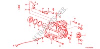 TRANSMISSIE HUIS (DIESEL) voor Honda CIVIC 2.0ITD 5 deuren 5-versnellings handgeschakelde versnellingsbak 2000