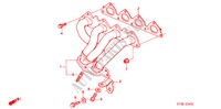 UITLAAT SPRUITSTUK (DOHC VTEC) voor Honda CIVIC VTI 5 deuren 5-versnellings handgeschakelde versnellingsbak 1999