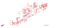 UITLAATPIJP (1.5L SOHC VTEC) voor Honda CIVIC 1.5I 5 deuren 5-versnellings handgeschakelde versnellingsbak 1999