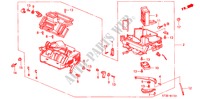 VERWARMINGSEENHEID(RH) voor Honda CIVIC LS 5 deuren 5-versnellings handgeschakelde versnellingsbak 1999