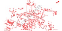 INSTRUMENTEN PANEEL(RH) voor Honda INTEGRA TYPE R 3 deuren 5-versnellings handgeschakelde versnellingsbak 1999