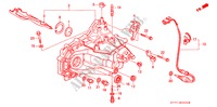 TRANSMISSIE BEHUIZING voor Honda INTEGRA TYPE R 3 deuren 5-versnellings handgeschakelde versnellingsbak 2000