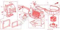 VERWARMING AANJAGER(LH) voor Honda INTEGRA TYPE R 3 deuren 5-versnellings handgeschakelde versnellingsbak 1999