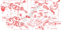 COMBINATIESCHAKELAAR ( '95)(KE) voor Honda ACCORD COUPE 2.2IES 2 deuren 4-traps automatische versnellingsbak 1995