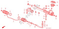 P.S. VERSNELLINGBOX(LH) voor Honda ACCORD COUPE 2.2IES 2 deuren 4-traps automatische versnellingsbak 1994
