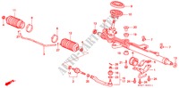 P.S. VERSNELLINGBOX(RH) voor Honda ACCORD COUPE 2.0I 2 deuren 5-versnellings handgeschakelde versnellingsbak 1997