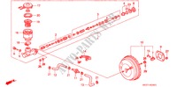 REM HOOFDCILINDER/ HOOFDSPANNING(KY) voor Honda ACCORD COUPE 2.2EX 2 deuren 4-traps automatische versnellingsbak 1997