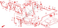 RUITESPROEIER(RH) voor Honda ACCORD COUPE 2.2IES 2 deuren 5-versnellings handgeschakelde versnellingsbak 1997
