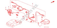 SRS EENHEID('95)(KG) voor Honda ACCORD COUPE 2.0IES 2 deuren 4-traps automatische versnellingsbak 1995