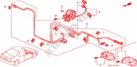 SRS EENHEID('96 )(KE) voor Honda ACCORD COUPE 2.0I 2 deuren 5-versnellings handgeschakelde versnellingsbak 1997