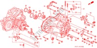 TRANSMISSIE BEHUIZING voor Honda ACCORD COUPE 2.0I 2 deuren 4-traps automatische versnellingsbak 1997