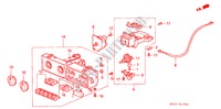 VERWARMING REGELAAR voor Honda ACCORD COUPE 2.0IES 2 deuren 4-traps automatische versnellingsbak 1997