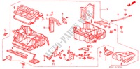 VERWARMINGSEENHEID(RH) voor Honda ACCORD COUPE 2.2IES 2 deuren 4-traps automatische versnellingsbak 1994