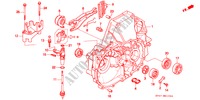 KOPPELING BEHUIZING voor Honda ACCORD AERODECK 2.2IES 5 deuren 5-versnellings handgeschakelde versnellingsbak 1994
