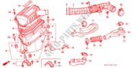 LUCHTFILTER voor Honda ACCORD AERODECK 2.2IES 5 deuren 4-traps automatische versnellingsbak 1994