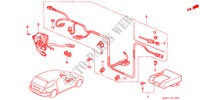 SRS EENHEID('95)(LH) voor Honda ACCORD AERODECK 2.2IES 5 deuren 4-traps automatische versnellingsbak 1995