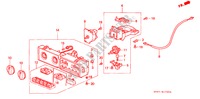 VERWARMING REGELAAR voor Honda ACCORD AERODECK 2.0IES 5 deuren 4-traps automatische versnellingsbak 1995