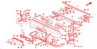 ACHTER BUMPER(1) voor Honda NSX NSX-T 2 deuren 4-traps automatische versnellingsbak 2000