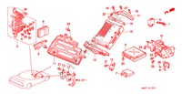 BEDIENINGSEENNEID(ABS/EPS) (RH) voor Honda NSX NSX 2 deuren 4-traps automatische versnellingsbak 2000