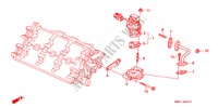 EGR KLEP voor Honda NSX NSX-T 2 deuren 4-traps automatische versnellingsbak 2001