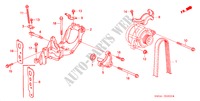 GENERATOR BEUGEL voor Honda NSX NSX 2 deuren 4-traps automatische versnellingsbak 2000