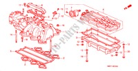 INLAAT SPRUITSTUK voor Honda NSX NSX-T 2 deuren 4-traps automatische versnellingsbak 2001