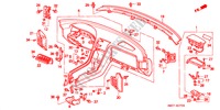 INSTRUMENTEN PANEEL(LH) voor Honda NSX NSX 2 deuren 6-versnellings handgeschakelde versnellingsbak 2000