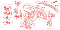 INSTRUMENTEN PANEEL(RH) voor Honda NSX NSX-T 2 deuren 5-versnellings handgeschakelde versnellingsbak 1995